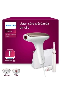 Philips Lumea 7000 Serisi BRI921/00 IPL Tüy Alma, Tüy Kısaltıcı,Vücut ve Yüz için 2 Başlık, Çanta